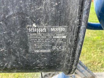 SCHEPPACH MIX 180 miešačka - 4