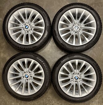 Zimná sada 5x112 R18 , 245/45/18 BMW 5 - G30 G31 Style 632 - 4