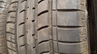 Predám 4ks jazdené letné 245/45r17-95Y Good Year z B.M.W - 4