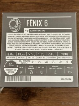 Garmin Fenix 6 PRO black - 4