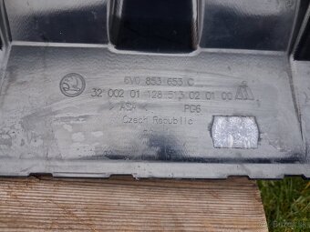 Skoda FABIA 3 Lift MASKA 6V0853653C - 4