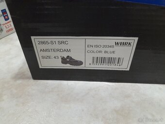 Pracovná obuv amsterdam nová - 4