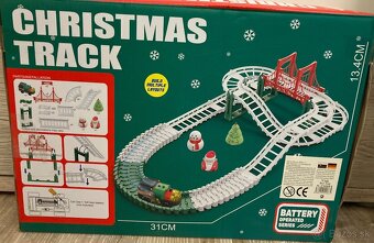 Hračka Vianočný vláčik na baterky/Nové - 4