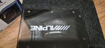 Subwoofer Alpine SBG-844BR 8" modré podsvietenie - 4