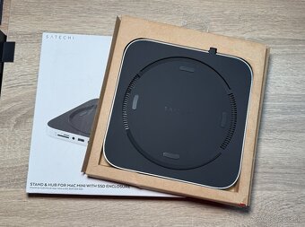 Satechi USB-C Aluminium Stand & Hub pre Mac Mini with SSD - 4