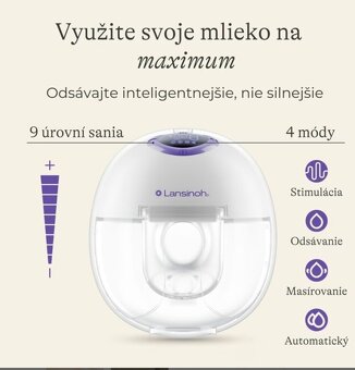Lansinoh handsfree odsávačka mlieka - 4