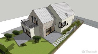 Stavebný pozemok s jedinečným projektom LÁB - 4