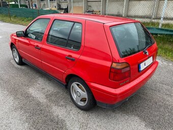 VW Golf 3, rok 1996, 1.8i, benzín, 90 PS ,4x4 - 4