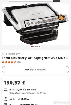 Tefal optigrill - 4