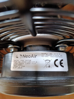 Priemyselný sací ventilátor 450 mm - 4