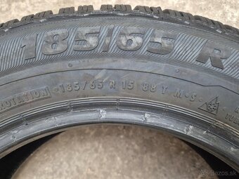 185/65 r15 zimné 4 ks SEMPERIT - nepoužité - 4