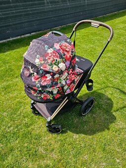 Cybex Priam set 3v1 Spring Blossom Dark Fashion - 4