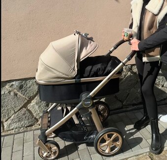 Predam kočík po 1 dietati - Oyster 3 Champagne - 4