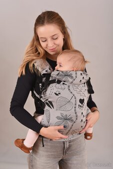 Wildlife GREY- FLEXIBLE SLOVENSKÝ, ERGONOMICKÝ NOSIČ - 4