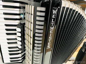 Predám akordeón Weltmeister ACHAT 72 basový s krásnym zvukom - 4