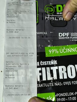 DPF filter 2.0TDI 110kw VW group čistený - 4