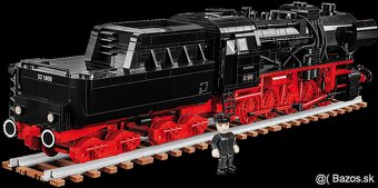 COBI lokomotíva + plošinový vagón - 4