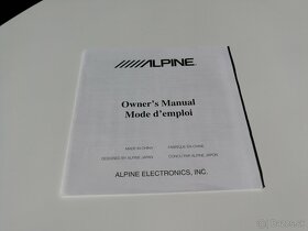 Príslušenstvo k rádiu Alpine - 4