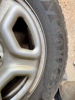 Celoročné pneumatiky s diskami už len 1ks 215/65R16 - 4