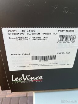 LEO VINCE VYFUK APRILIA SR GT 125/SPORT / GT 200/SPORT - 4