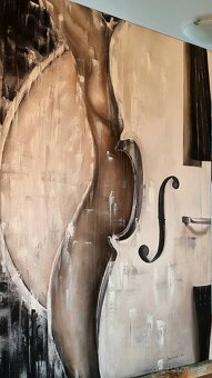 Melódia slobody - Olej na plátne 70x90 cm - 4