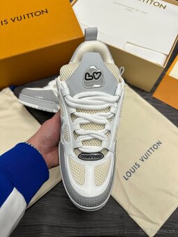Louis Vuitton tenisky GREY komplet balenie - 4