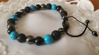 Pánsky náramok tyrkys - 4