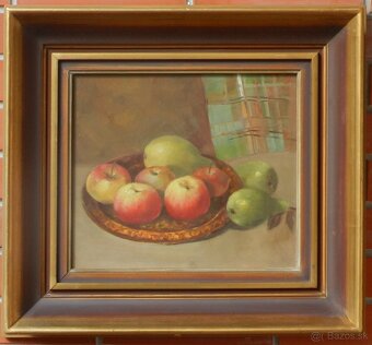 Starožitné obrazy s motívom zátišia - 4