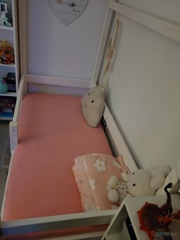 Domčeková posteľ 160 x 80 cm s matracom - 4