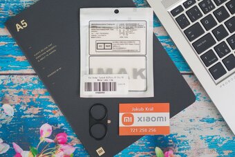 Kovová krytka na zadný fotoaparát Xiaomi, Redmi, Poco - 4