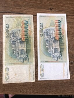 Bankovky JUHOSLAVIA 5 - 4