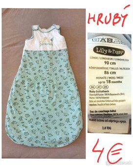 Detské SPACIE VAKY veľ.90 a 110 - 4