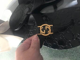 GUCCI originál damske slapky veľkosť 39 - 4