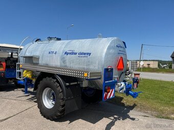 Traktorový fekální návěs AGROSTAR NTF 8 s ramenem - 4