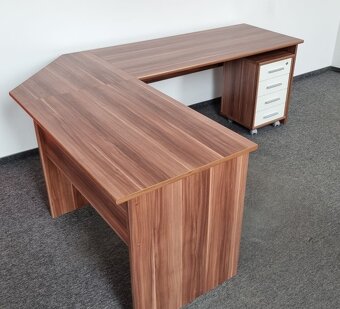 kancelársky stol v tvare L - 4