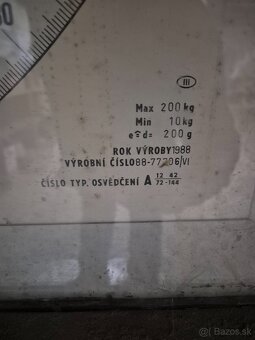 Priemyselná vaha do 200kg - 4