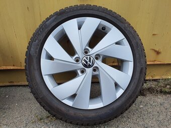 5x112 r17 kolesa volkswagen golf 8 alu disky 205/50 17 zimné - 4