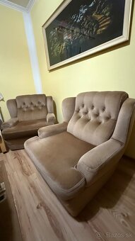 Gauč + 2 kresla - 4