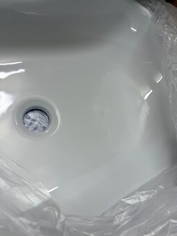 Umývadlo na dosku Glacera Vallone (59x41 cm) - 4