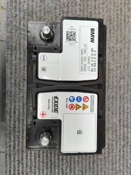 BMW Originálna AGM autobatéria 70Ah - Nová 07/25 - 4