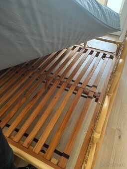 Posteľ Ratan FLORENTINE 160 x 200 cm BELIANI - 4