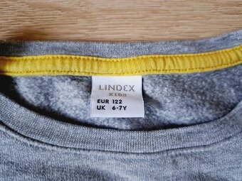 LINDEX bavlnená mikina oblak a blesky, 116 - 4