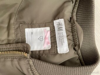 Prechodná bunda - bombera H&M 116 - 4