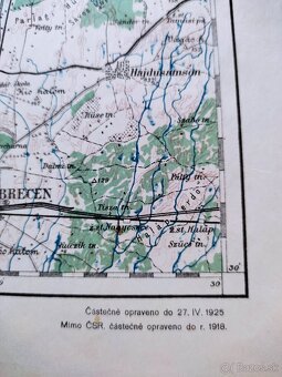 Stara mapa originál z I. ČSR - Debrecen - 4