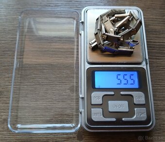 Masívny strieborný náhrdelník - 4