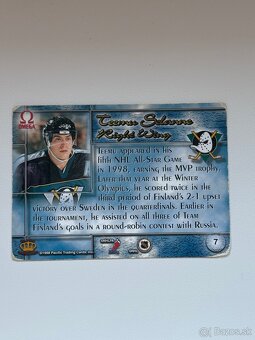 Hokejové kartičky OMEGA 1998 - 4