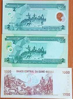 Bankovky 1,5€ - 5€ - 4