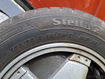 Predám 165/70 R13 pneu na diskoch - 4