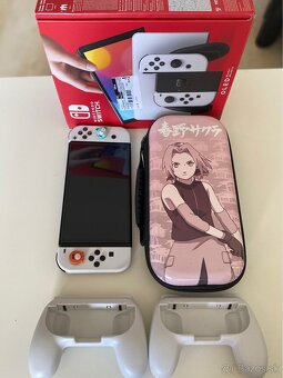 Nintendo Switch Oled – perfektný stav + príslušenstvo - 4