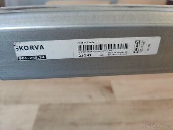 Posteľ kovova s čelom IKEA skorva - 4